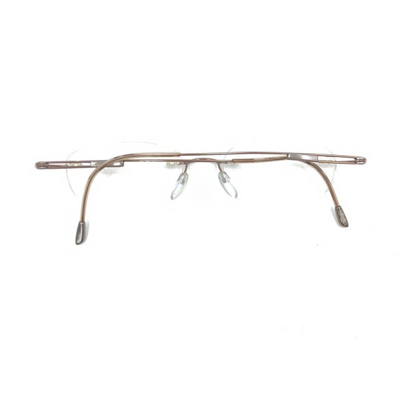 Silhouette 7534 40 6083 Titanium Brown Rimless Eyeglasses Frames 19 140 Austria - Picture 11 of 13
